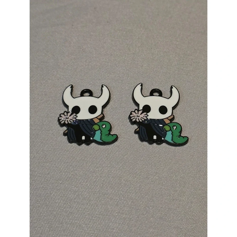 The Knight Hollow Knight Earrings Handmade Hypoallergenic BUNDLE to Save - Picture 4 of 4